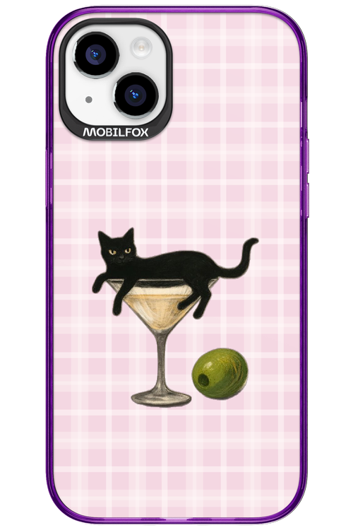 Cocktail Cat 2.0 - Apple iPhone 15 Plus