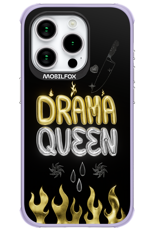 Drama Queen Black - Apple iPhone 15 Pro