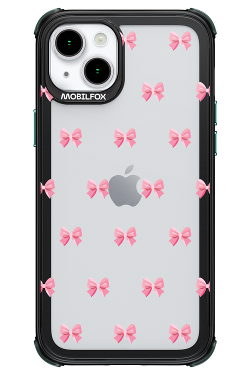 Pinky Bow 2.0 - Apple iPhone 15 Plus