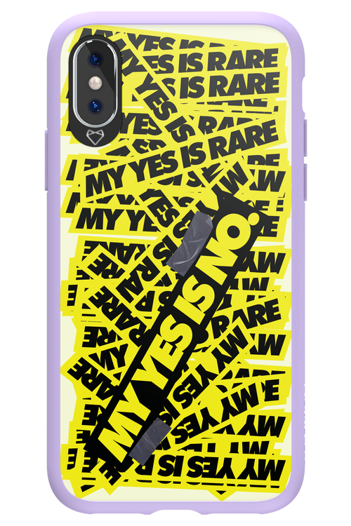 My yes is no 2.0 - Apple iPhone X