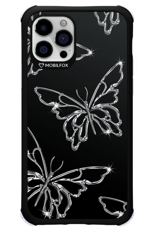 Silver Butterfly 2.0 - Apple iPhone 12 Pro