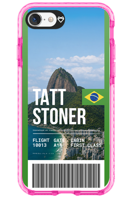 TATT STONER (fly ticket) 2.0 - Apple iPhone 8