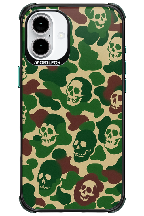 Camo Skull 2.0 - Apple iPhone 16 Plus