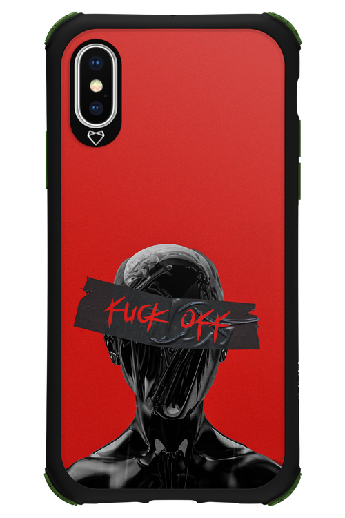 F off - Apple iPhone XS