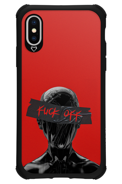 F off - Apple iPhone XS