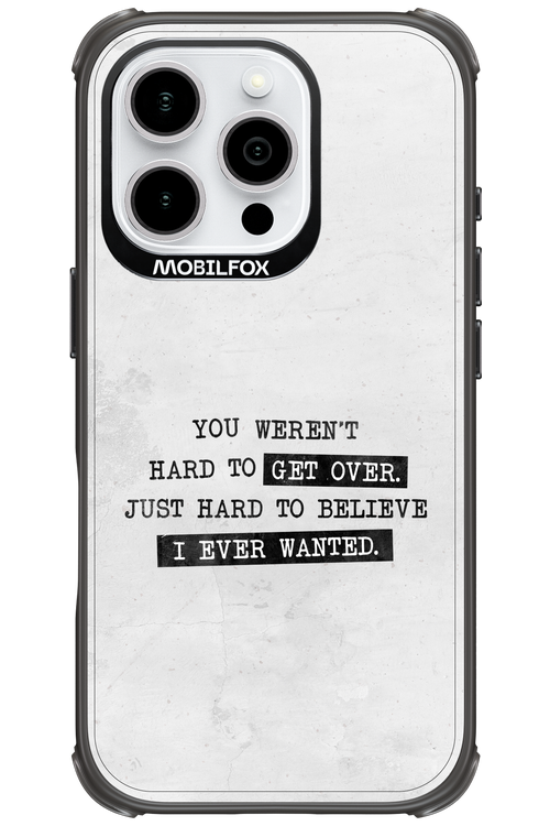 Hard to Believe 2.0 - Apple iPhone 16 Pro