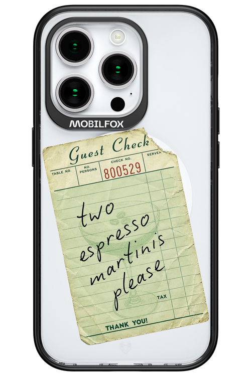 Espresso Martini 2.0 - Apple iPhone 15 Pro