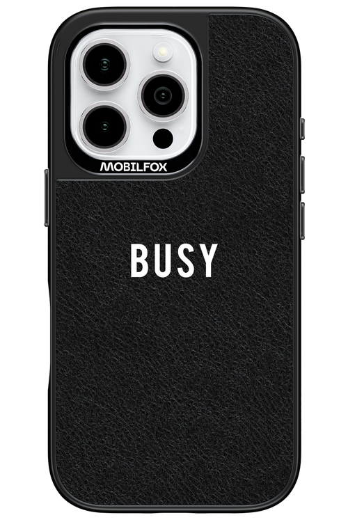 Busy Leather 2.0 - Apple iPhone 16 Pro