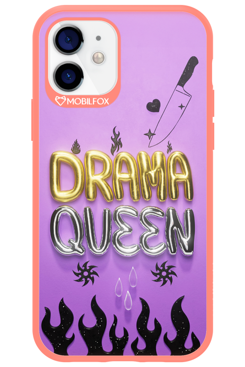 Drama Queen Purple - Apple iPhone 12