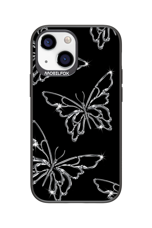 Silver Butterfly 2.0 - Apple iPhone 13 Mini