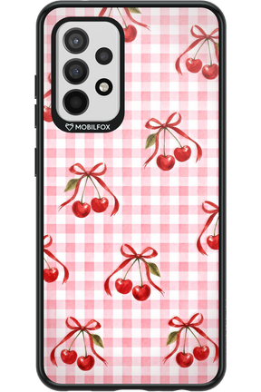 Pink Cherry Checked 2.0 - Samsung Galaxy A52 / A52 5G / A52s