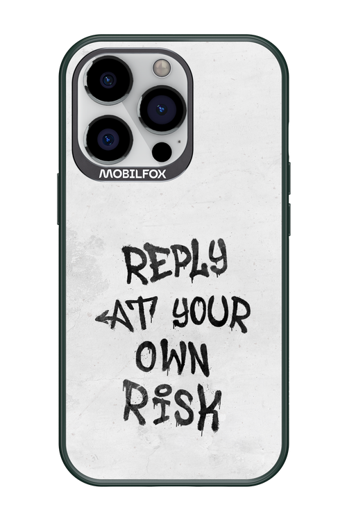 At Your Own Risk 2.0 - Apple iPhone 13 Pro