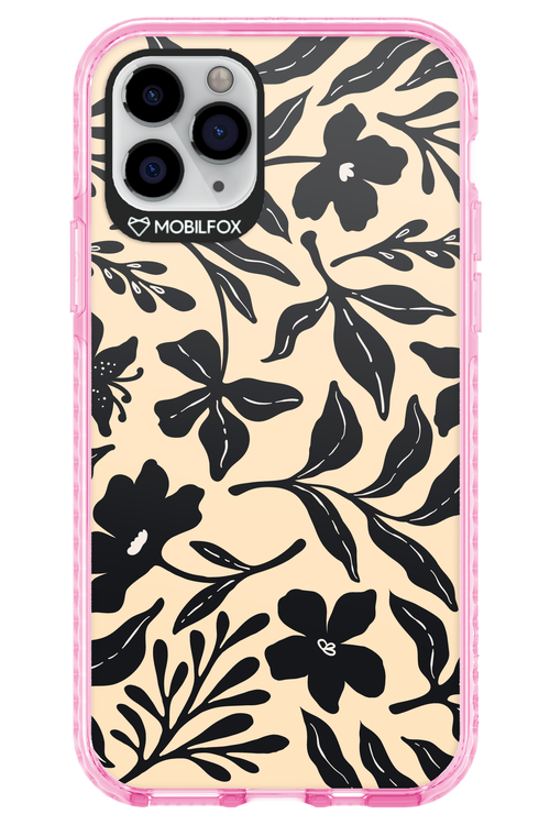 Black Flowers 2.0 - Apple iPhone 11 Pro