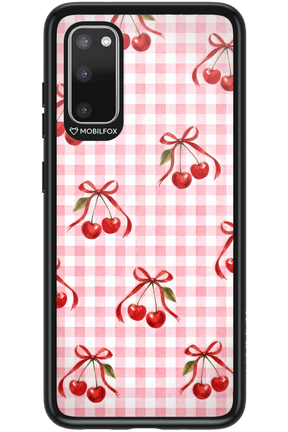 Pink Cherry Checked 2.0 - Samsung Galaxy S20