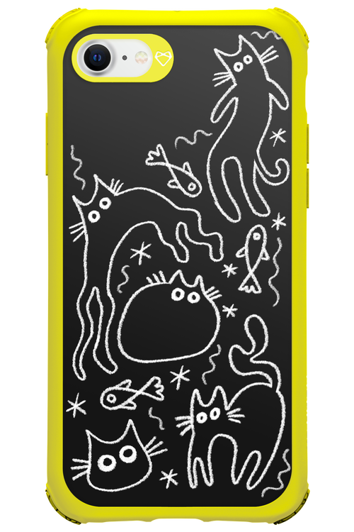 CHALK_CATS - Apple iPhone 8