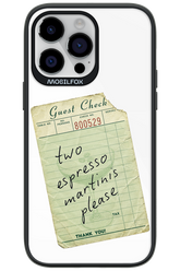 Espresso Martini 2.0 - Apple iPhone 14 Pro Max