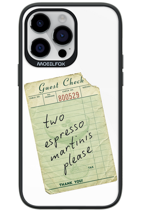Espresso Martini 2.0 - Apple iPhone 14 Pro Max