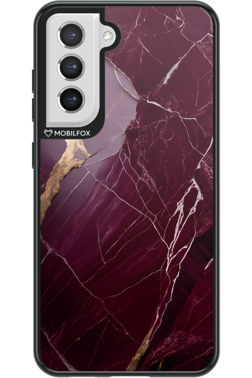 Burgundy Marble - Samsung Galaxy S21 FE