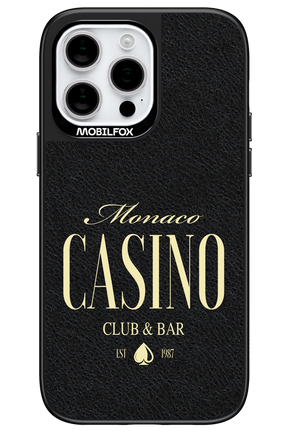 Casino Monaco Leather 2.0 - Apple iPhone 14 Pro Max