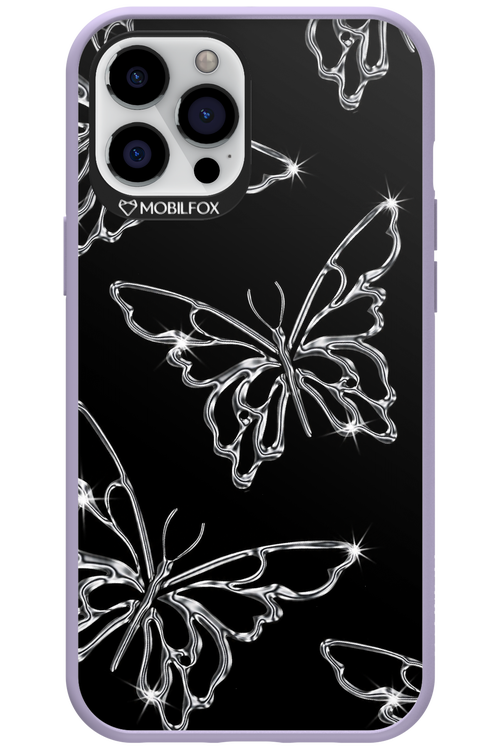 Silver Butterfly 2.0 - Apple iPhone 12 Pro Max