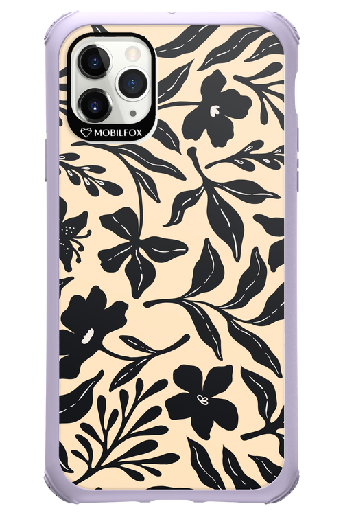 Black Flowers 2.0 - Apple iPhone 11 Pro Max