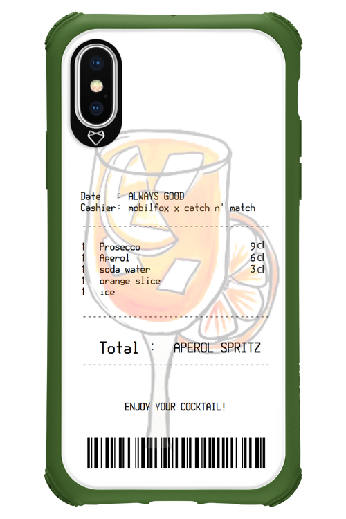 aperol spritz cocktail - Apple iPhone X