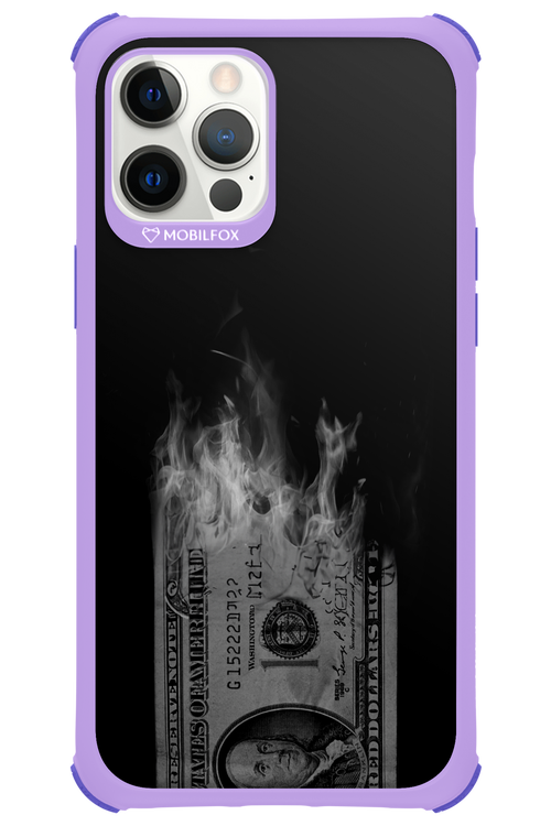 Money Burn B&W 2.0 - Apple iPhone 12 Pro Max