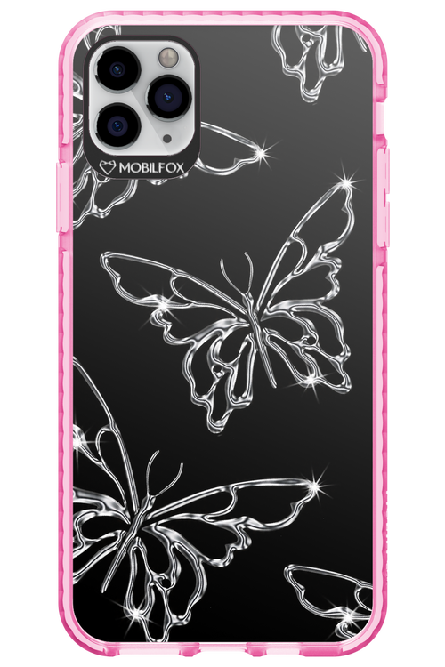 Silver Butterfly 2.0 - Apple iPhone 11 Pro Max