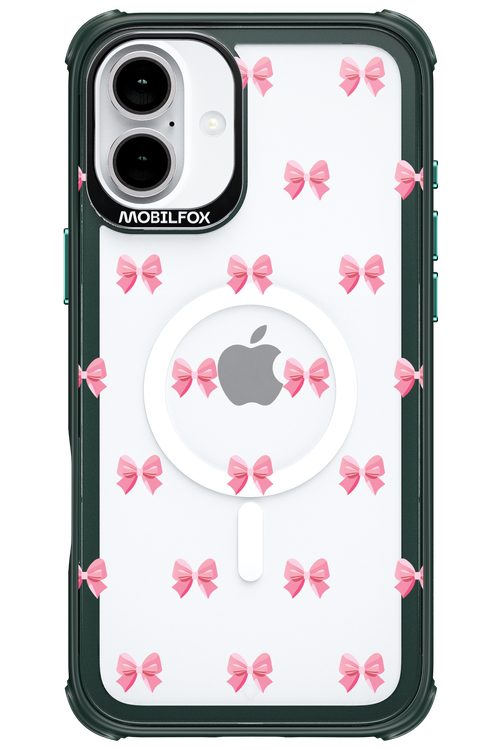 Pinky Bow 2.0 - Apple iPhone 16 Plus