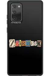 Zbirweek (black) 2.0 - Samsung Galaxy Note 20