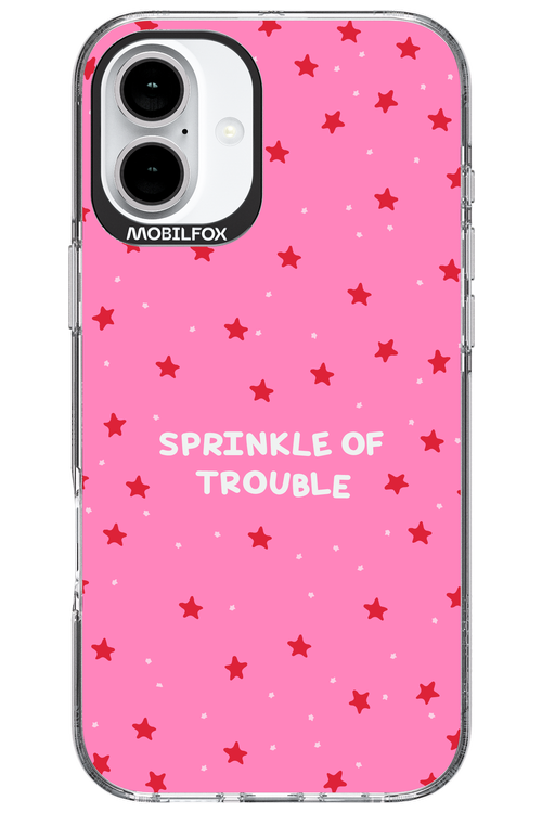 Trouble Pink - Apple iPhone 16 Plus
