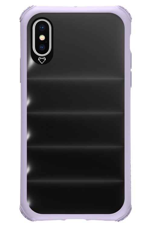 Black Puffer Case - Apple iPhone X