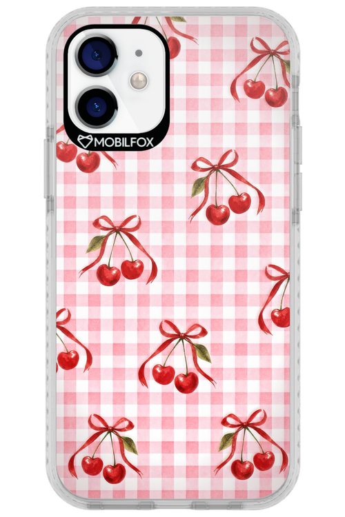 Pink Cherry Checked 2.0 - Apple iPhone 12