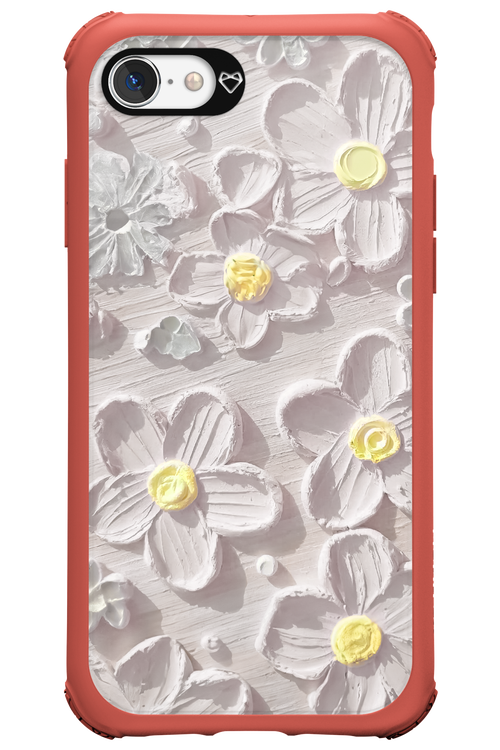 White Flowers 2.0 - Apple iPhone 7