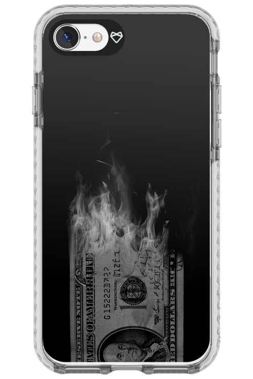 Money Burn B&W 2.0 - Apple iPhone 8