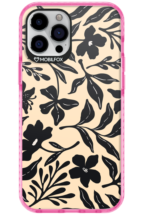 Black Flowers 2.0 - Apple iPhone 12 Pro Max