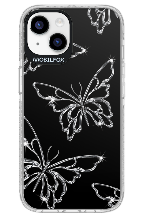 Silver Butterfly 2.0 - Apple iPhone 14
