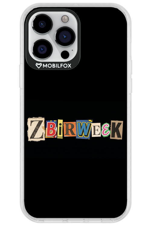 Zbirweek (black) 2.0 - Apple iPhone 13 Pro Max