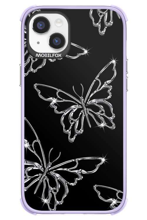 Silver Butterfly 2.0 - Apple iPhone 14 Plus