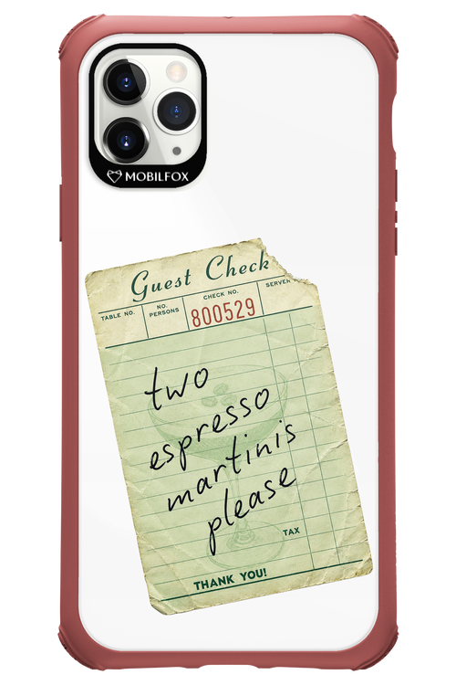 Espresso Martini 2.0 - Apple iPhone 11 Pro Max