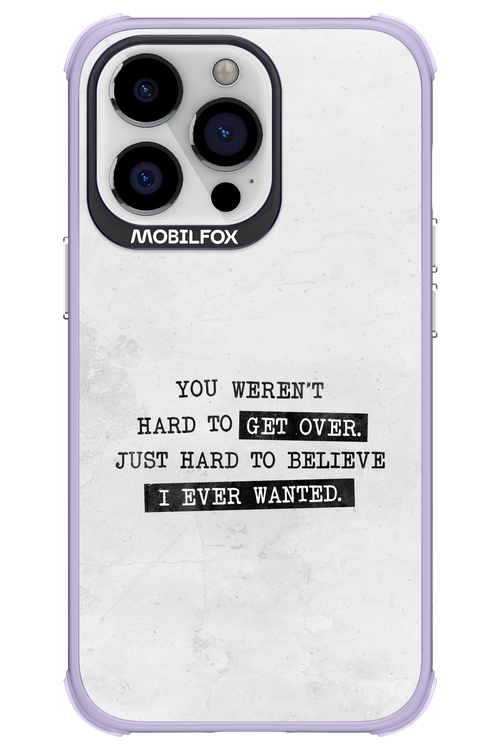 Hard to Believe 2.0 - Apple iPhone 13 Pro