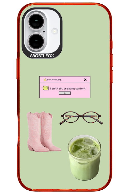 Matcha Babe - Apple iPhone 16 Plus