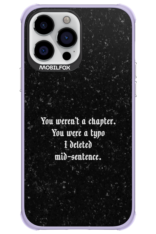 A Typo 2.0 - Apple iPhone 13 Pro Max