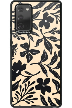 Black Flowers 2.0 - Samsung Galaxy Note 20