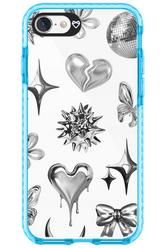 Silver Zone Transparent - Apple iPhone SE 2022