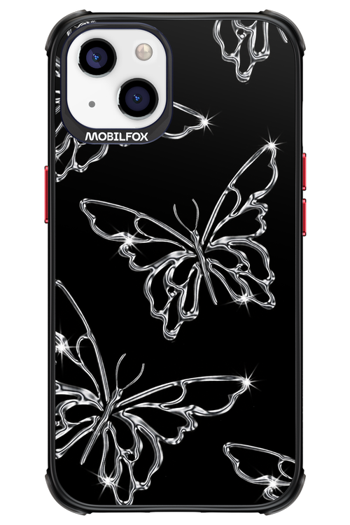 Silver Butterfly 2.0 - Apple iPhone 13