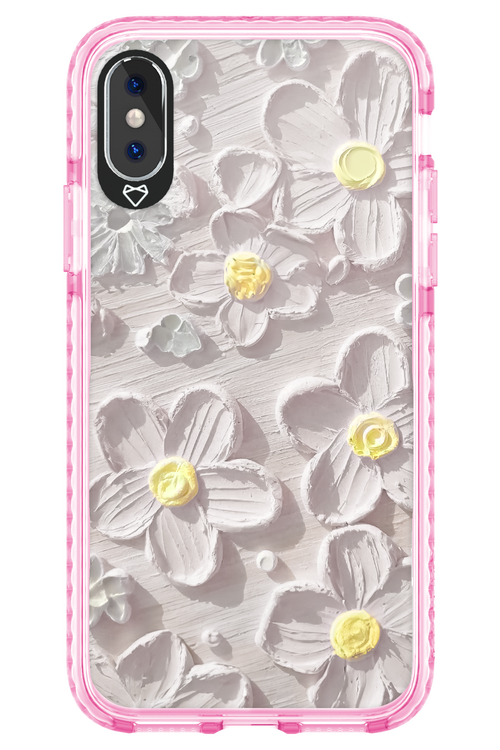 White Flowers 2.0 - Apple iPhone X