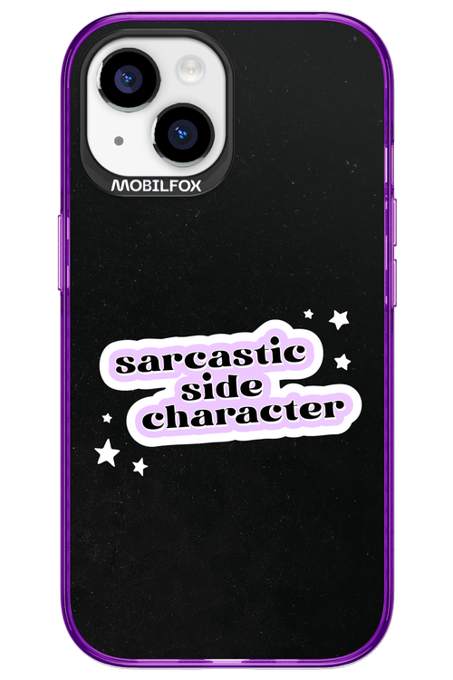 Sarcastic Black - Apple iPhone 15