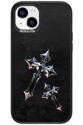 Chrome Crosses 2.0 - Apple iPhone 15 Plus