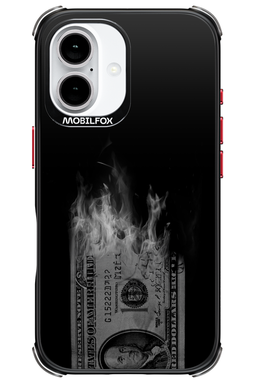 Money Burn B&W 2.0 - Apple iPhone 16